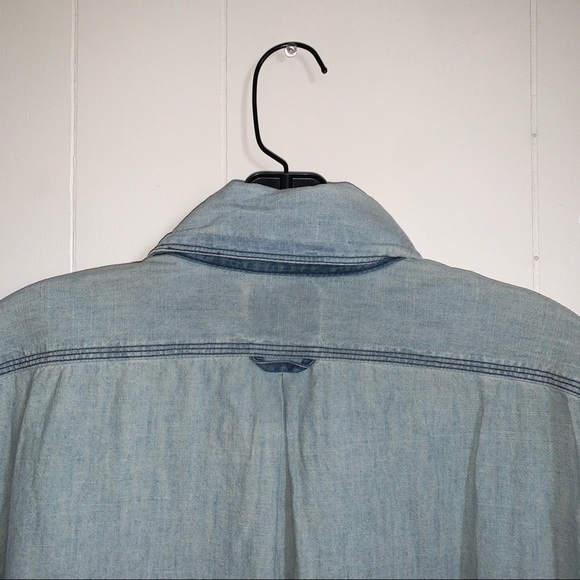 Men’s Levi’s long sleeve denim button down shirt - Picture 7 of 12